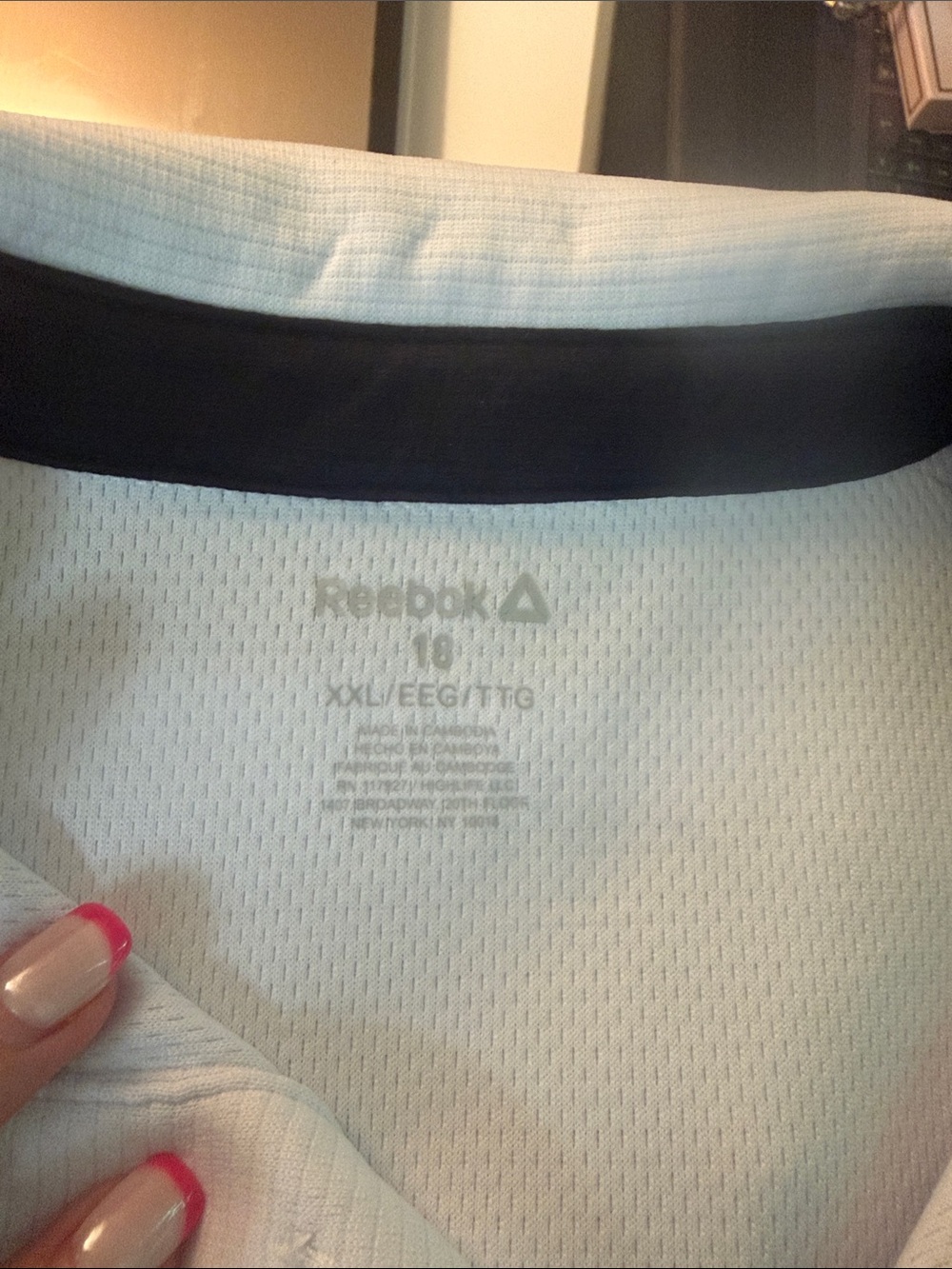 Reebok White Polo - Picture 2 of 3